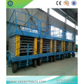 0.5t 11m Height Trailer Electric Mobile Scissor Lift