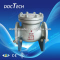 Hot vente 4inch carbone acier bride Check Valve Big Discount Made in China