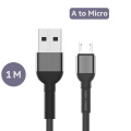 Cables de micro USB trenzados al por mayor PP Yarn