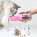 Прочная бутылка для воды для собак и миска с едой