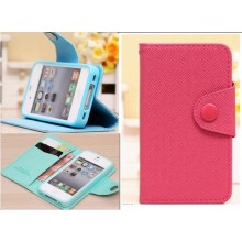 Mode iPhone Leder Tasche Cover (SR4689)