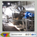 Double Tank Rotary Autoclave Esterilizador Retort com água quente Spray