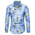 Long Sleeve Men's Hawaiian Shirt