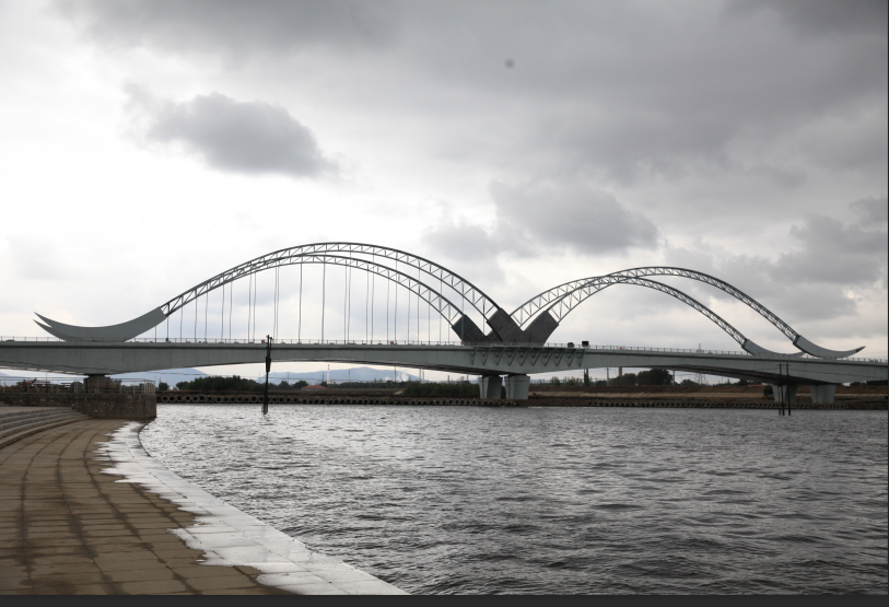 steel bridge construction