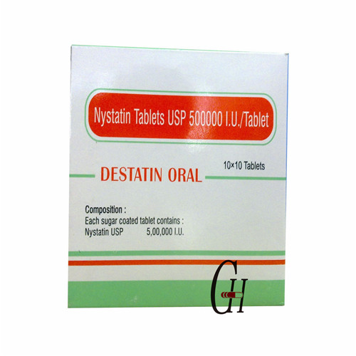 Nystatin Tablets USP 500000 I.U./Tablet