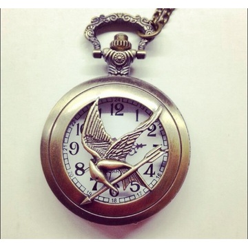 Reloj de bolsillo de diseño de regalo Fashion Sliver Watch