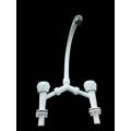 White plastic ABS bathroom faucets kitchen sink tap bath shower faucet