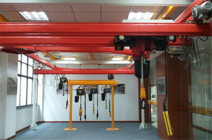 double beam flexible kbk crane