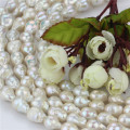 Freshwater Loose Pearl Strand 12mm Grade AA Nucleated Irregular Shape Pearl Strand