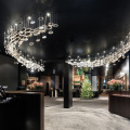New design office big luxury modern project chandelier