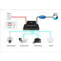 PoE in switches 100M 6 port poe switch