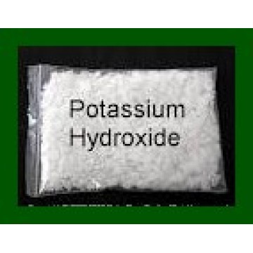 Flocon d&#39;hydroxyde de potassium caustique 90% 95% / Liquide 48%