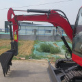 4000 kg mini crawler hydraulic excavator