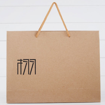 Factory recycled shopping bag kraft paper bag