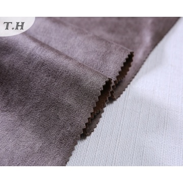 2017 Brown Suede Fabrics Sofa Fabric Preço Por Meter