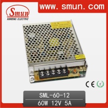60W 12V / 24V Single Output Schaltnetzteil Entwickelt für LED Lighting