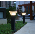 Solar garden lights for lakeside