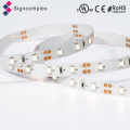 Bande mince polychrome économique de vente chaude de LED, bandes flexibles 3528 de LED avec ce RoHS