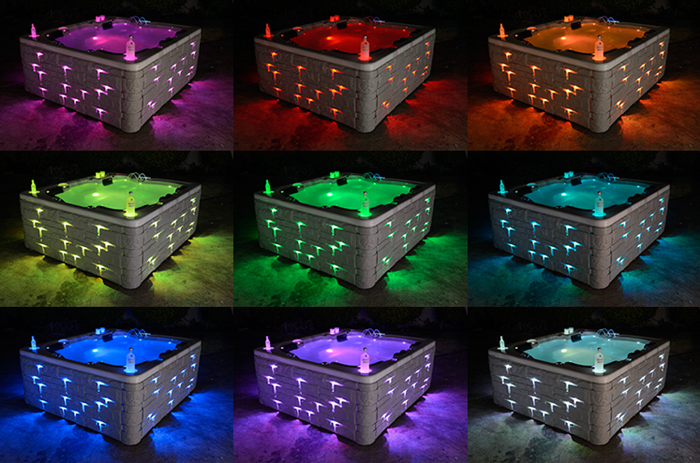 led light spa