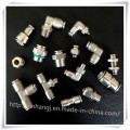 Male Thread Hole in Joint Pneumatic Connector Quick Fittings