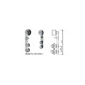 Stainless Steel Serenity Sliding Shower Door Kits