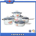 Hot Selling 10 PCS China Cookware Set with S/S Handle