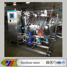 Vollautomatisches Wasser Immersion Sterilisator Retorte für Konserven