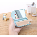 Ice Cream Shape Portable Makeup Mirror with Comb
