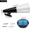 Solar Security Torch Lamp