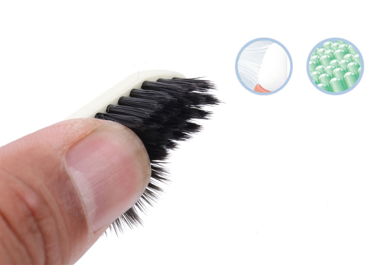 Bamboo Charcoal Bristles Toothbrush 