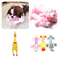 1PC Plush/Rubber Dog Chew Squeak Toys