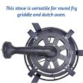 High Pressure Cast Iron Propane Cooking Camping Stove