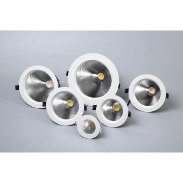 Round LED COB downlight