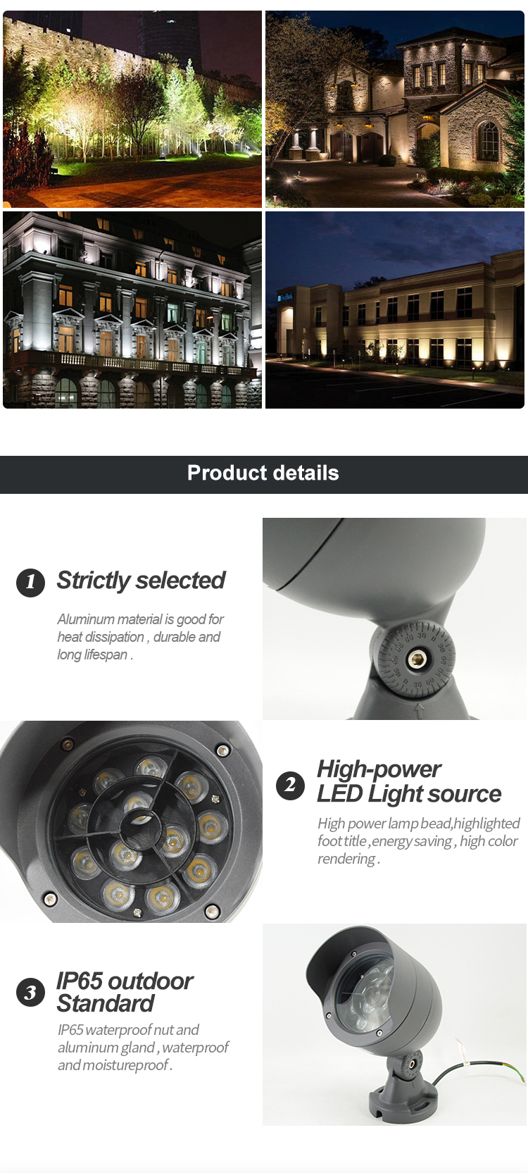 outdoor landscape floodlight outdoor landscape floodlight