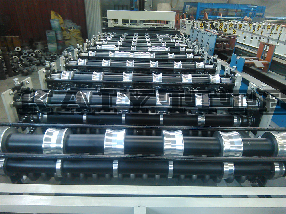 Color Sheet Double Layer Roll Forming Machine