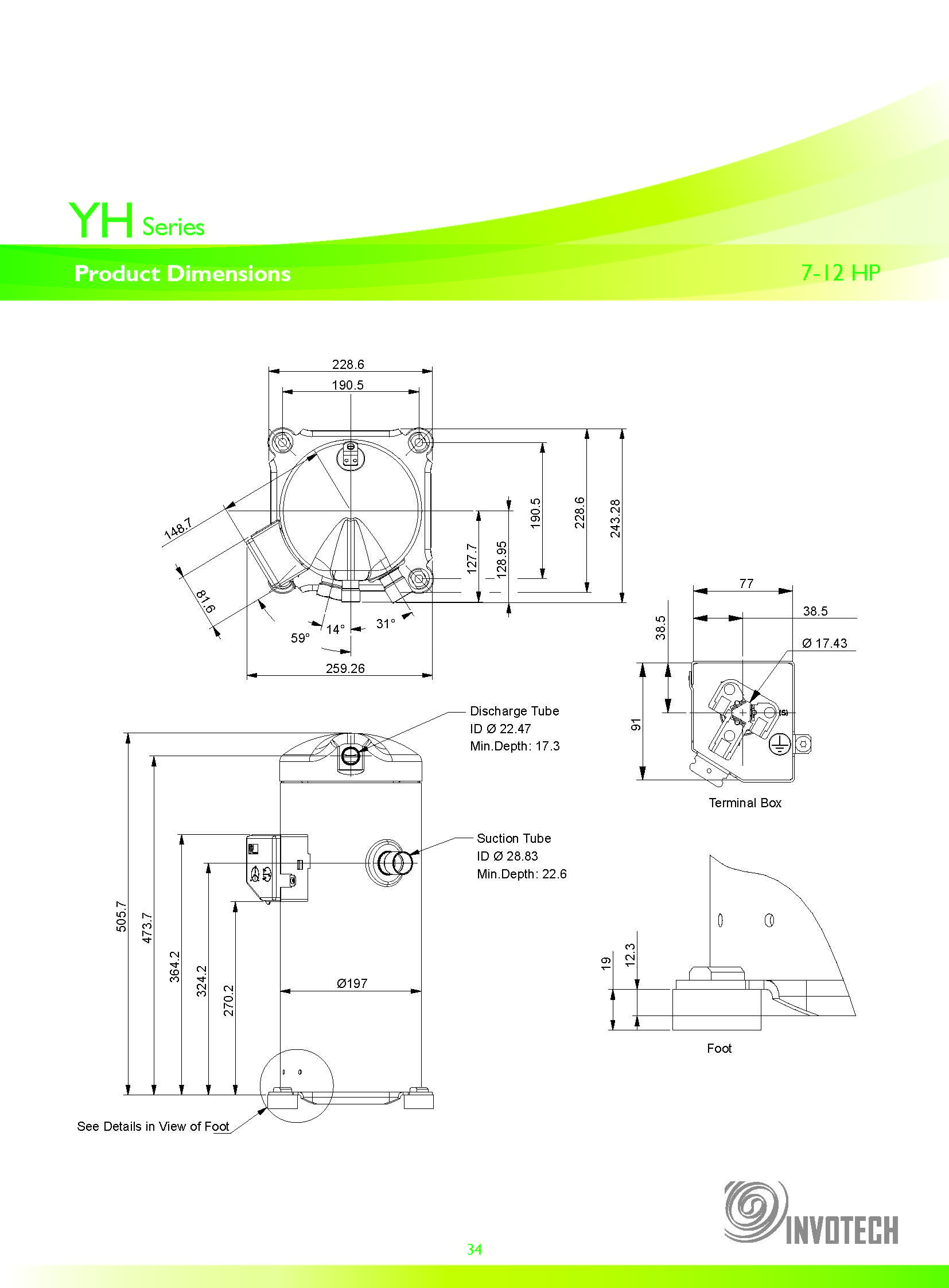 Superior Efficiency scroll compressor