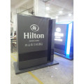 Outdoor Hotel Entrance Exit LED Instruction Directory Guide Pylon Sign