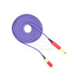 Purple Aluminum Soft Silica Gel Snake King Tattoo Clip Cord