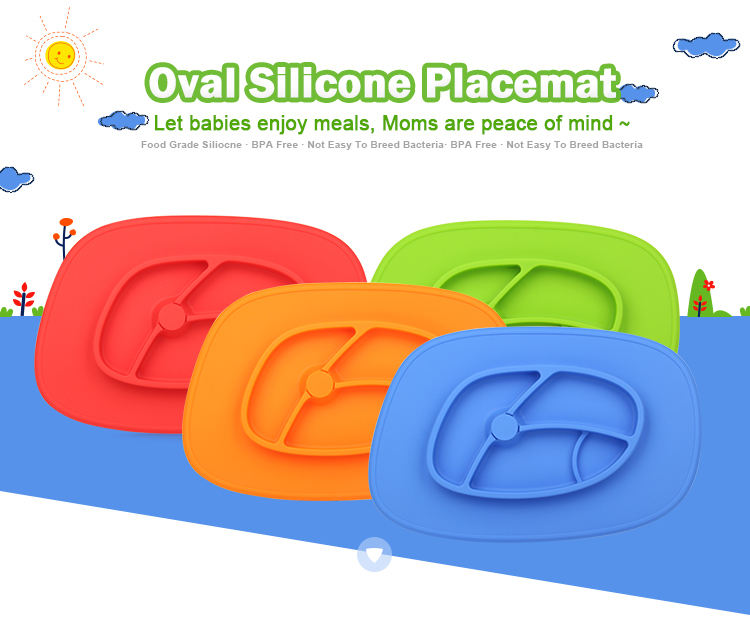 silicone placemat baby