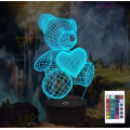 LED Bedside 3D Illusion Night Ligh