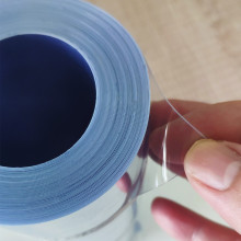 top leader clear blue rigid PVC sheet roll