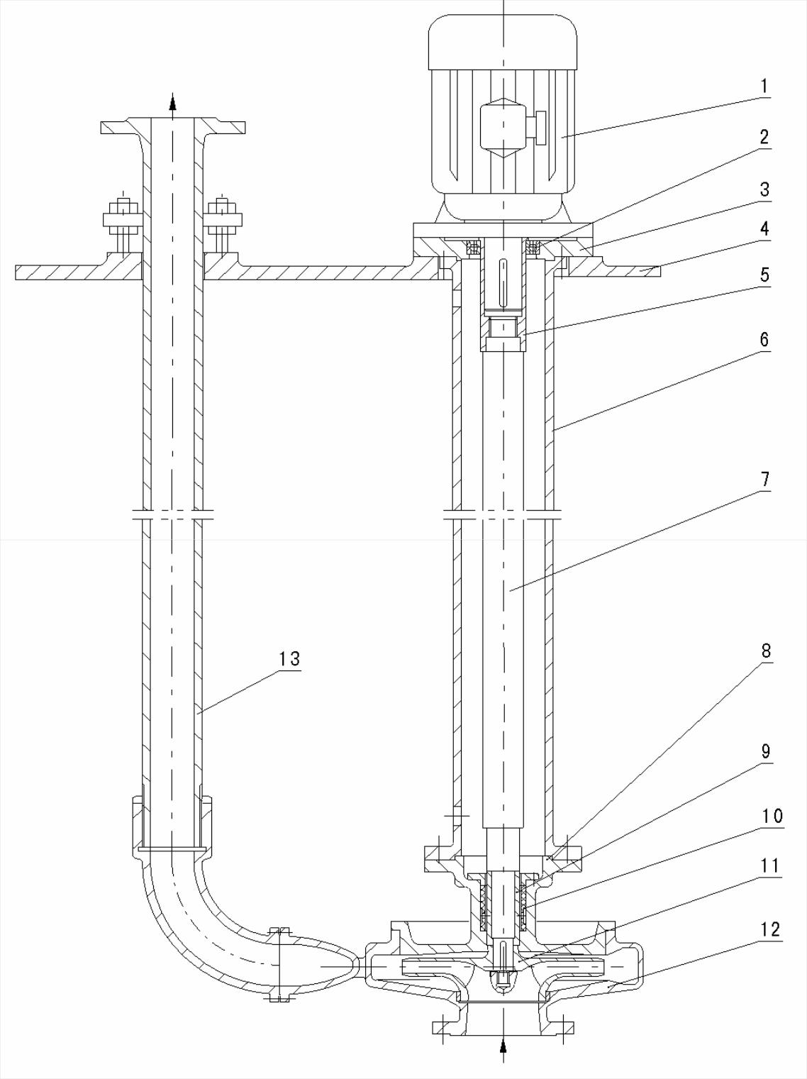 Submerged Sewage Pump