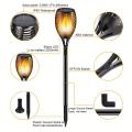 Solar Christmas flame  light OUTDOOR