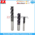 ISO Tungsten Carbide End Mills for Cutting Milling Inserts (2 flûtes, 4 flûtes, 6 flûtes)