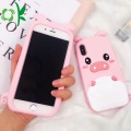 Étui pour téléphone INS Pink Pig Soft en silicone