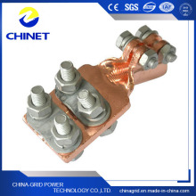 Sbj Tipo Prensa Plate Copper Hold Pole Clamps