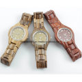 Hot Selling Wood Watch Ladies Bracelete de madeira Pulseira Relógios de pulso