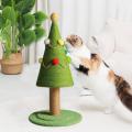 Cat Scratching Post Sturdy Vertical Christmas Tree