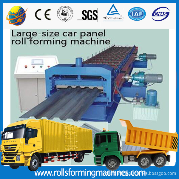 car panel lorry panel making machine