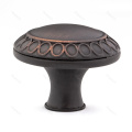 Furniture Hardware Zinc Alloy Fancy Round Knob